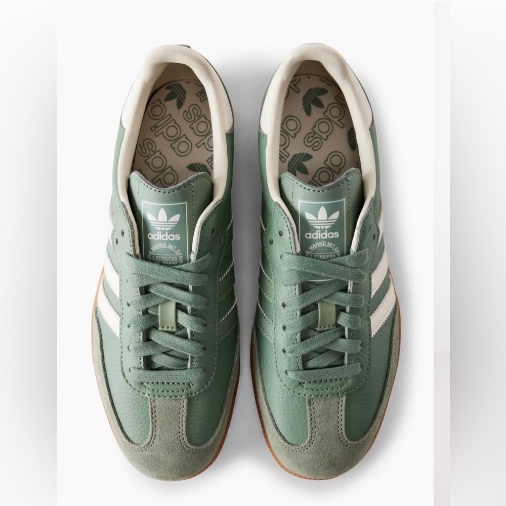 Adidas Samba Women’s OG Low-Cut Leather Sneakers - Green